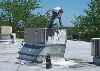 Mr. Furnace Techs performing  service near Sterling Heights  MI